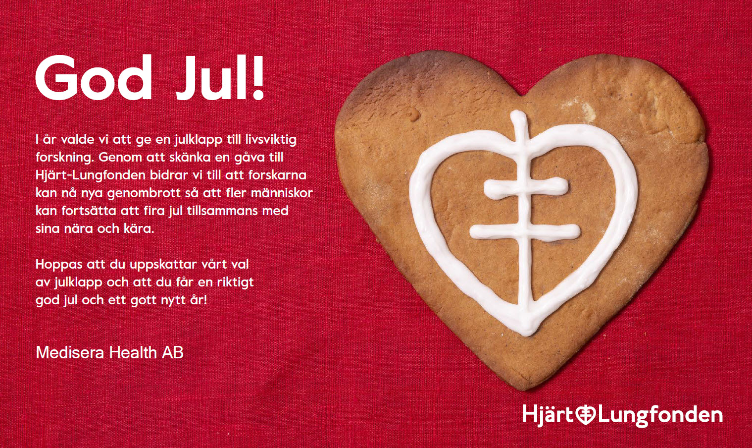 Medisera stödjer forskningen hjärt-kärlsjukdomar